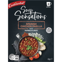 Photo of Continental Soup Sensations Spanish Chicken Paella With Paprika & Rice 61 G