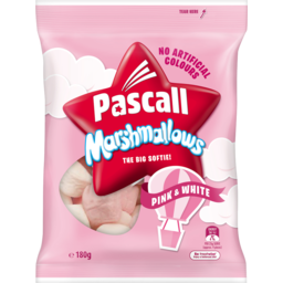 Photo of Pascal Marshmallows Pink & White 125g