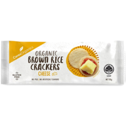 Photo of Ceres Organics Brown Rice Cracker Cheese 115 Gram 