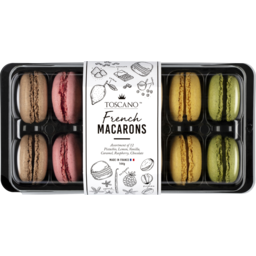 Photo of Toscano Macarons French 12 Pack