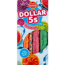 Photo of Dollar Sweets Dollar 5s Fun Sprinkles Pack 125g