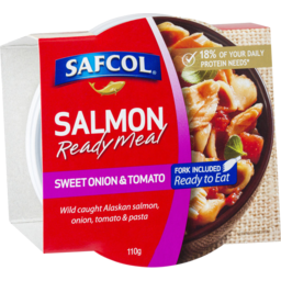 Photo of Safcol Salmon Meal Sweet Onion & Tomato 110gm