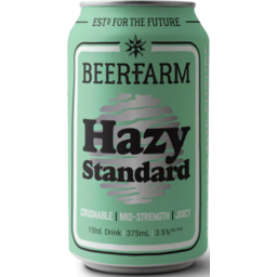 Photo of Beerfarm Hazy Standard 3.5% Can