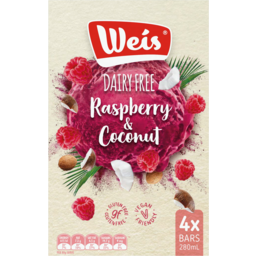 Photo of Weis Dairy Free Raspberry & Coconut Bars