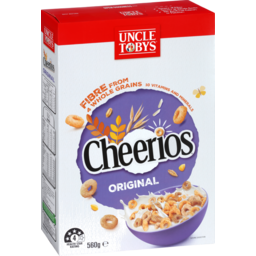 Photo of Uncle Tobys Cheerios Multigrain Breakfast Cereal 560g