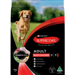 Photo of Purina Supercoat Adult With Chicken Dry Dog Food 7kg