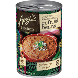 Photo of Amy's Kitchen Organic Refried Beans Traditional Beans 437g
