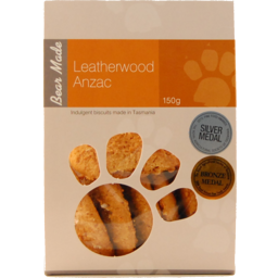Photo of Bear Made Biscuits Leatherwood Anzacs in Mud  150g