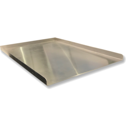 Photo of Aluminium 3 Sided Baking Tray - 400mm W x 600mm L x 25mm D 