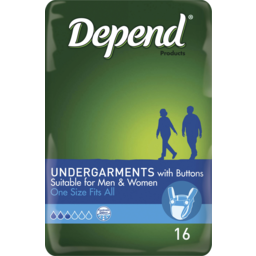 Photo of Depend Undergarments 16s
