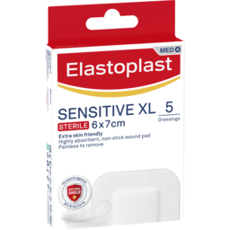 Photo of Elastoplast Sensative Dressing XL 5 Pack