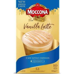 Photo of Moccona Coffee Sachet Vanilla Latte 10pk