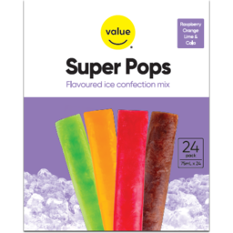 Photo of Value Super Pops Assorted 24 X 75ml