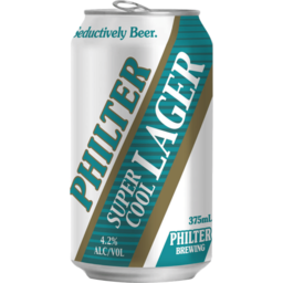 Photo of Philter Super Cool Lager Can