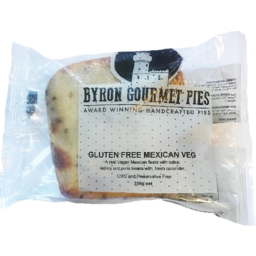 Photo of Byron Gourmet Pies GF Vegan Mexican Veg Pie