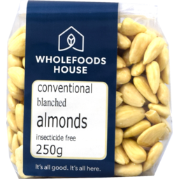 Photo of Wholefoods House Almonds Blanched Conventional 250g