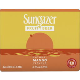 Photo of Sungazer Fruity Beer Mango Can