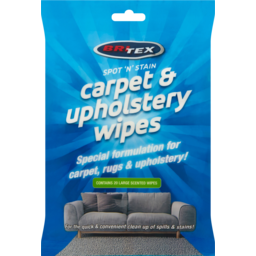 Photo of Britex Carpet & Upholstery Spot N Stain Wipes 20 Pack