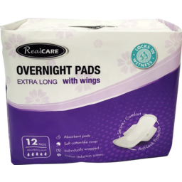Photo of Real Care Pads Maxi Night Long Wings