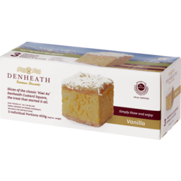 Photo of Denheath Premium Gourmet Vanilla Slices 3 Pack 