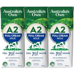 Photo of Aos A2 Full Cream Uht Milk 6pk