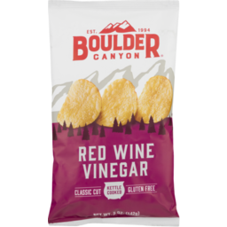 Photo of Boulder Chips Red Wine Vinegar 142g