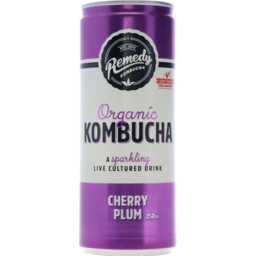 Photo of Remedy Kombucha Cherry Plum Can