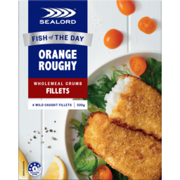 Photo of Sealord Fish Fillets Orange Roughy Wholemeal Crumb