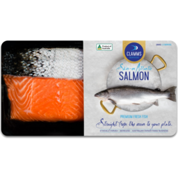 Photo of Clamms Salmon Skin On 280g