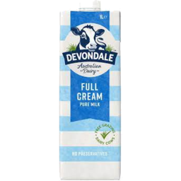 Photo of Devondale full cream milk UHT