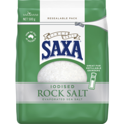 Photo of Saxa Iodised Rock Sea Salt Crystals