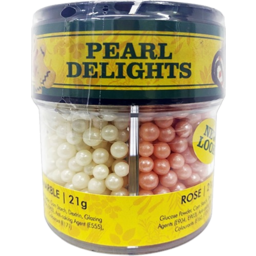 Photo of Pearl Delights Assorted Cake Decorations 84g