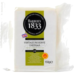 Photo of Barbers Chse Cheddar 150gm