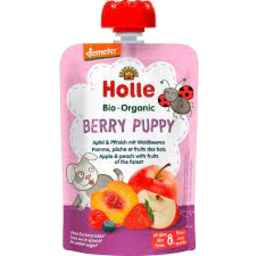 Photo of HOLLE Org Berry Puppy Appple & Peach 100g