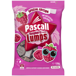 Photo of Pascall Lumps Special Edition Raspberry Flavour 120g