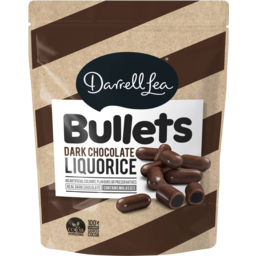 Photo of Darrell Lea Bullets Dark Chocolate 226gm