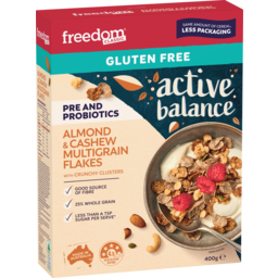Photo of Freedom Classic Active Balance Cereal Almond & Cashew Multigrain Flakes 400g 400g