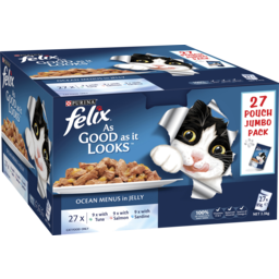 Photo of Felix Adult As Good As It Looks™ Ocean Menus In Jelly Wet Cat Food