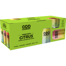 Photo of Odd Company Mixed Citrus 10x330ml Cans