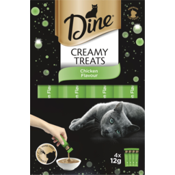 Photo of Dine Creamy Treats Chicken Flavour Cat Food
