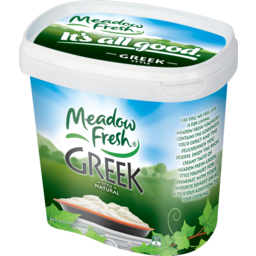 Photo of Meadow Fresh Yoghurt Greek Regular 1kg
