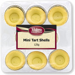 Photo of Bakers Collection Mini Tart Shells Unfilled 8pk
