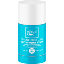 Photo of Ethical Zinc - Natural Clear Zinc Sunscreen Stick Spf50