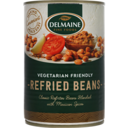 Photo of Delmaine Refried Beans 420g
