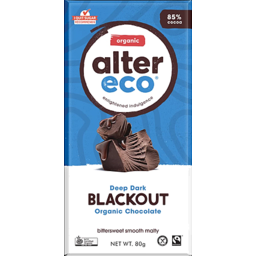 Photo of Alter Eco - Dark Chocolate Classic Blackout 85%