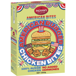 Photo of Ingham's American Burger Chicken Bites 350g