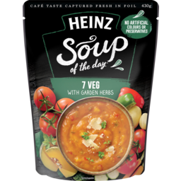 Photo of Heinz Soup 7veg/Garden Herb 430gm