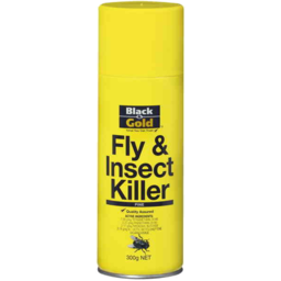 Photo of Black & Gold Fly Insect Spray Low Irritant 300gm