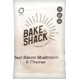 Photo of Bake Shack Beef Bacon Mushroom & Cheese Pie 