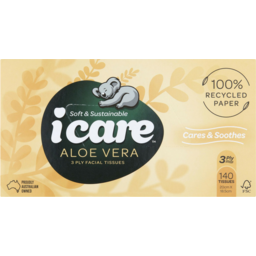 Photo of Icare Tiss Aloe Vera 140pk